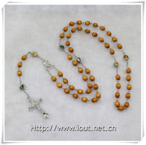 The Newest Wooden Beads Rosaries (IO-cr349)