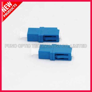 LC Simplex Singlemode Plastic Fiber Optic Adapter