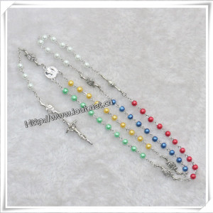 Rosary, Rosaries, Religious Rosary, Wooden Rosary, Glass Rosary (IO-cr000)