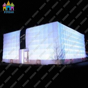 Inflatable LED Decoration Cube Tent